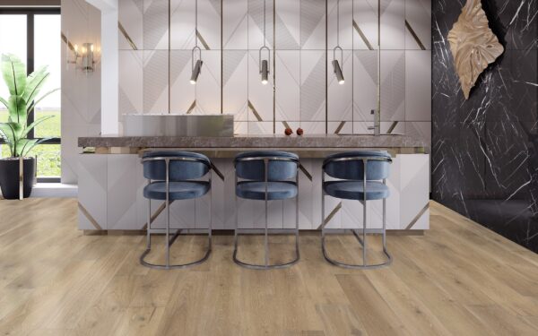 grey counter high chairs backsplash dm flooring euro oak polaris genese