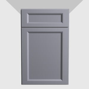 DW-Cabinetry Liberty Beveled Light Grey Cabinets